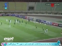 شوت دیدنی؛ گل اول چادرملو توسط رضا دهقان