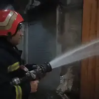 آتش‌سوزی در سرای مخلص میدان نقش جهان