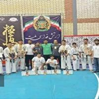 قهرمانی نماینده کاراته قم در مسابقات کشوری سبک کیوکوشین