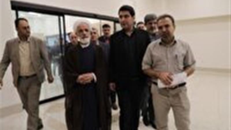 بازدید معاون رئیس‌جمهور از پروژه در حال احداث تالار مرکزی سنندج