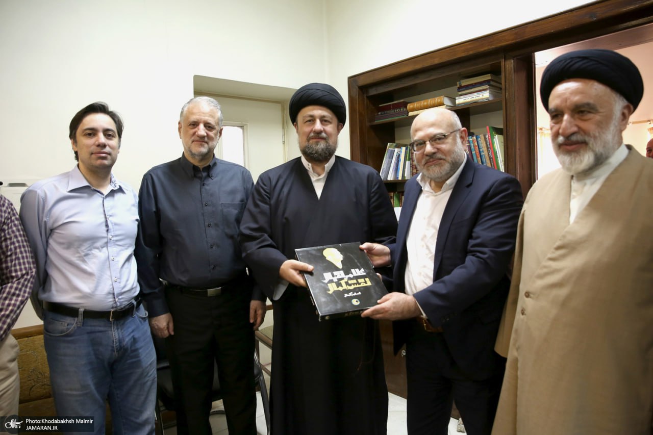 دیدار مدیر امور بین‌الملل جماعت اسلامی پاکستان با سید حسن خمینی