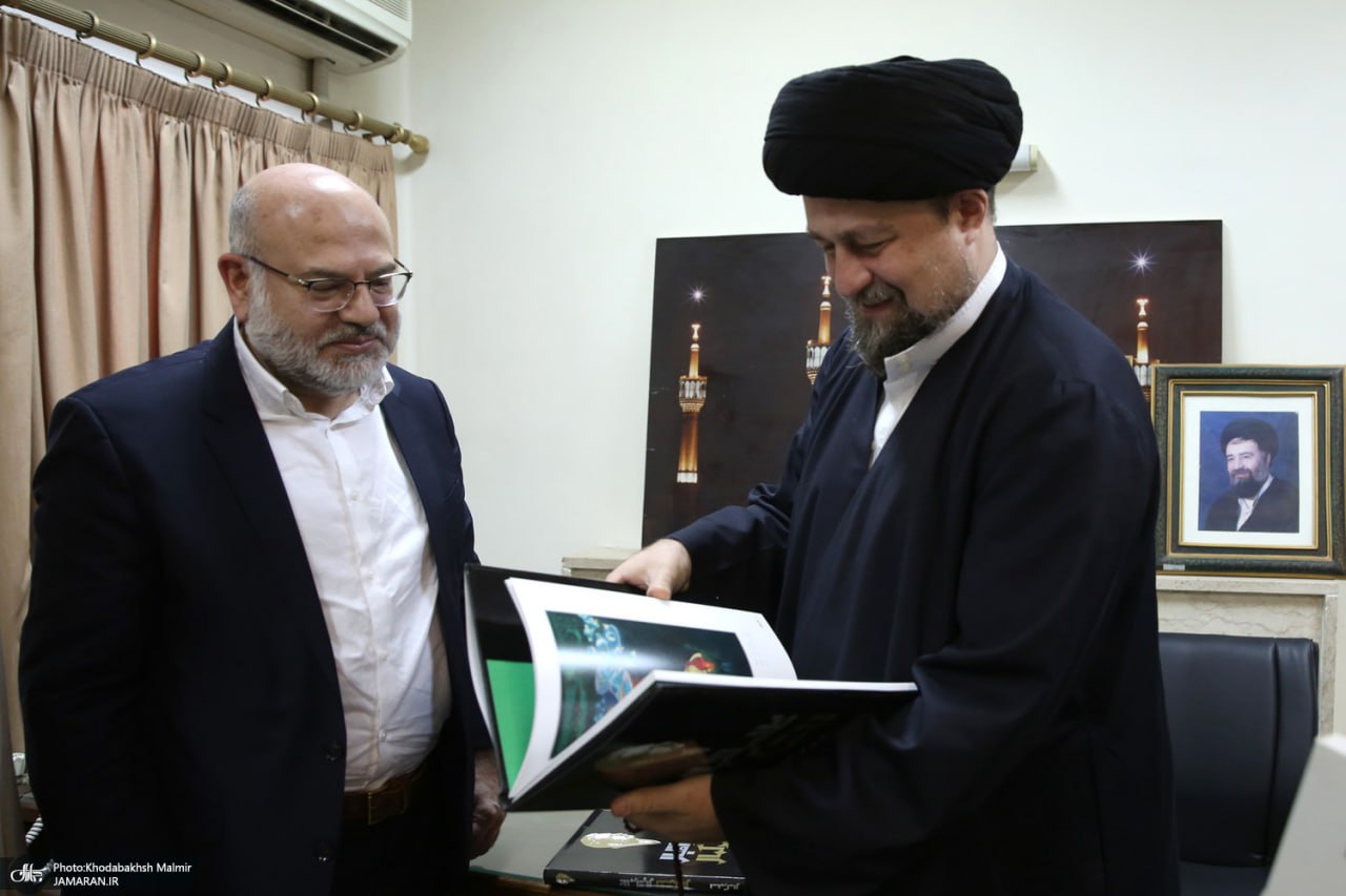 دیدار مدیر امور بین‌الملل جماعت اسلامی پاکستان با سید حسن خمینی