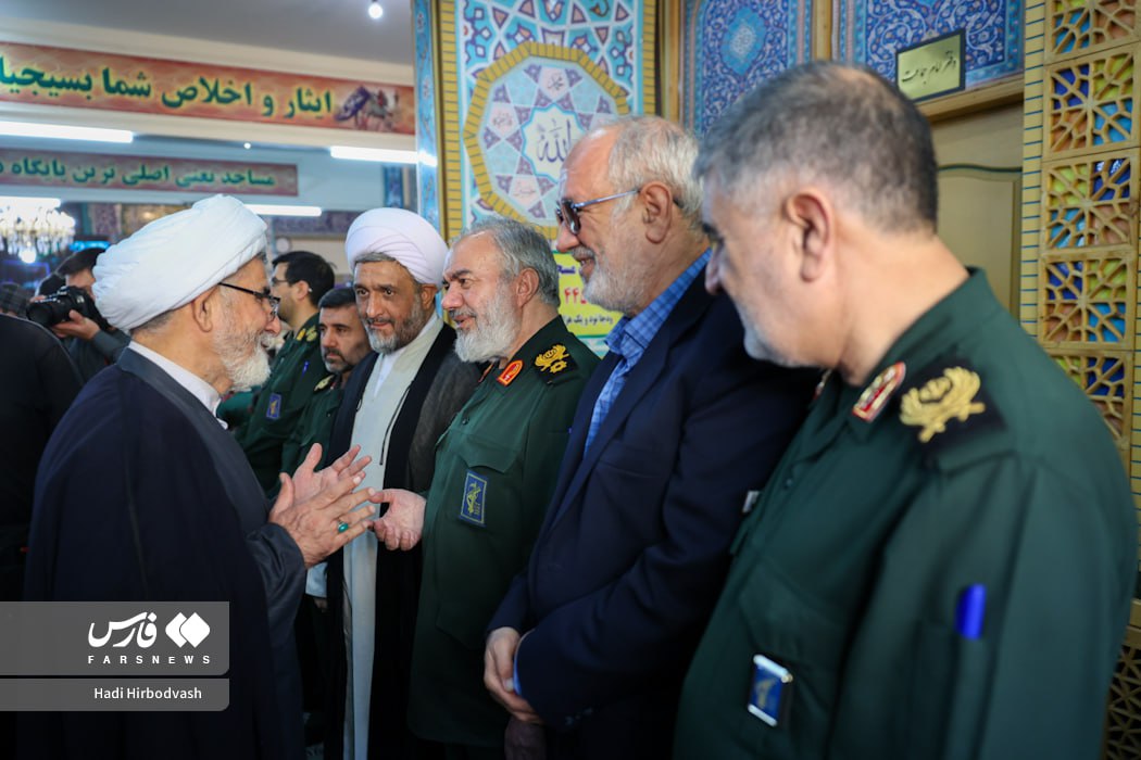  مراسم چهلم شهید غیب‌پرور  