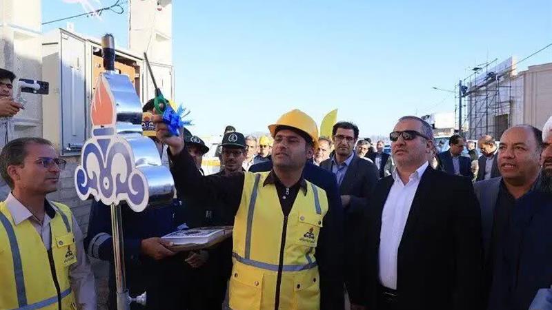 ۱۱ پروژه گازرسانی در فردوس بهره‌برداری و کلنگ‌زنی شد