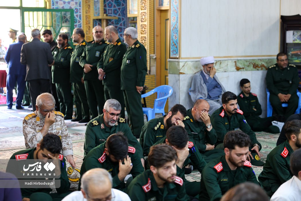  مراسم چهلم شهید غیب‌پرور  