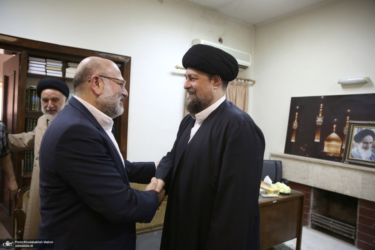 دیدار مدیر امور بین‌الملل جماعت اسلامی پاکستان با سید حسن خمینی