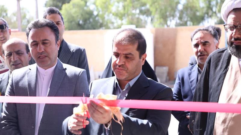 هفته دولت/ افتتاح سه پروژه جدید، ۲۰ فرصت شغلی در خاتم یزد فراهم کرد