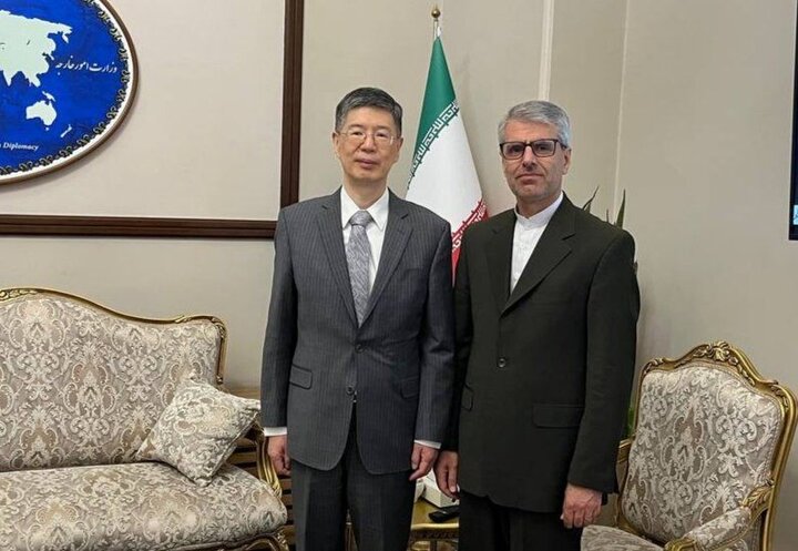 دیدار بقائی با سفیر چین در ایران