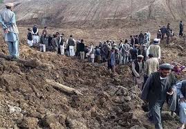 لحظه وقوع رانش شدید زمین در پاکستان