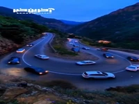 نمایی متفاوت از جاده چالوس