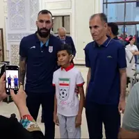 ورود کاروان تیم ملی فوتبال ایران به تاجیکستان