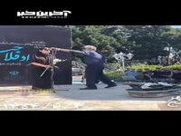 وداع تلخ دختر مهرداد فلاحتگر با پدرش