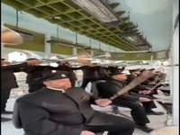نقاره‌نوازی در حرم امام رضا(ع) پس از ۶۳ روز عزاداری