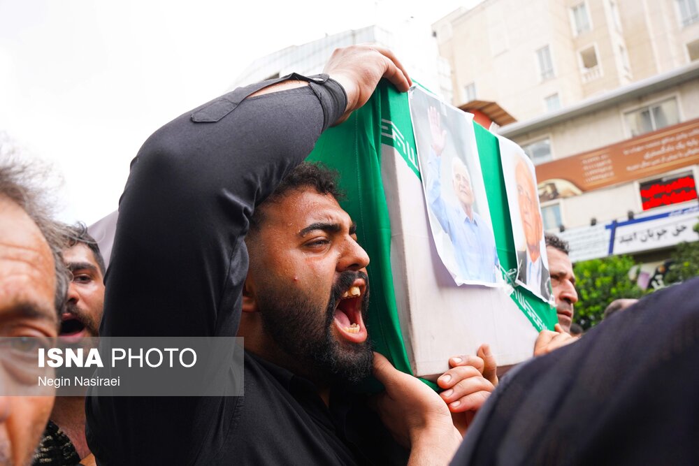مراسم تشییع پیکر «امامعلی حبیبی»