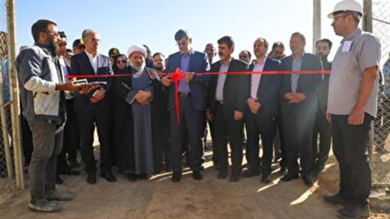 افتتاح نیروگاه خورشیدی ۳ مگاواتی شهرستان ابرکوه