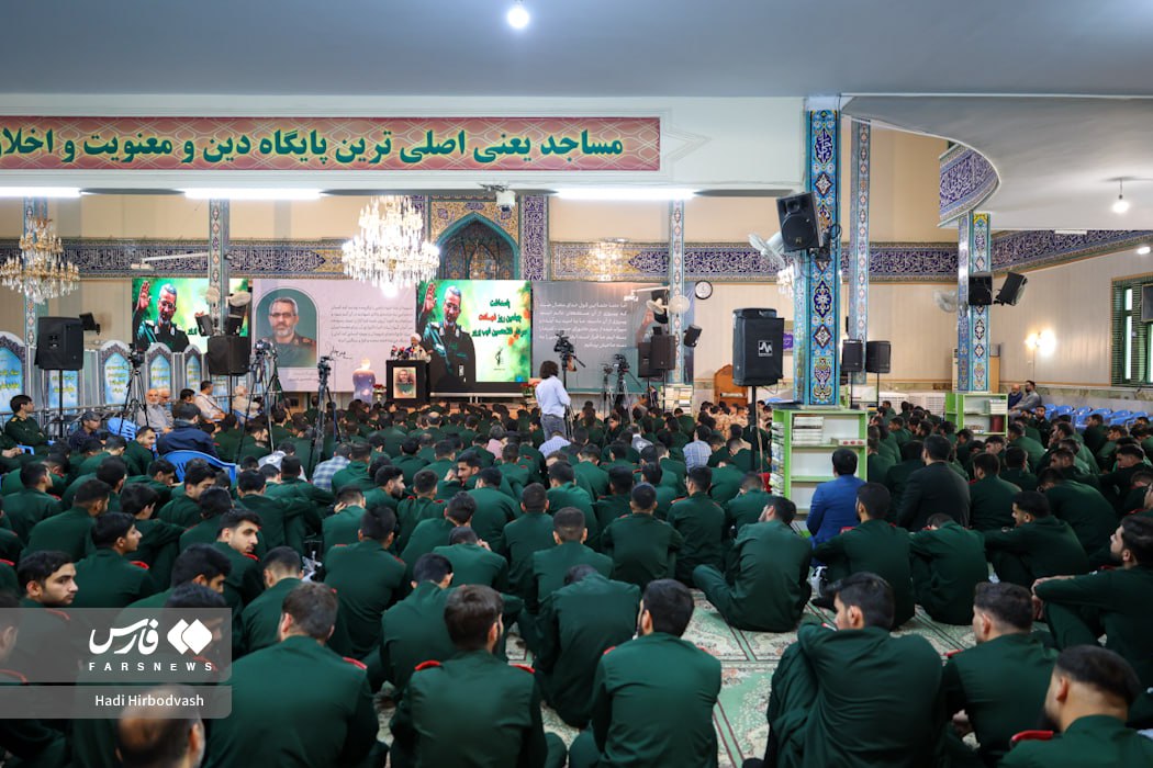  مراسم چهلم شهید غیب‌پرور  