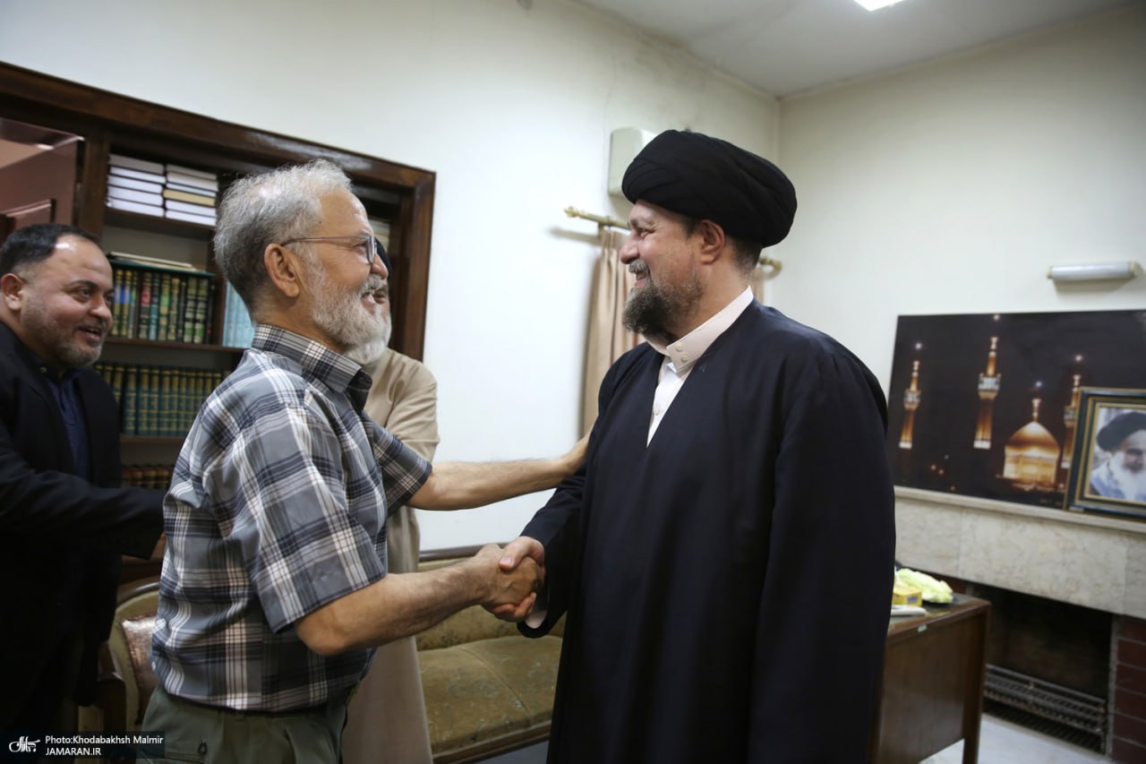 دیدار مدیر امور بین‌الملل جماعت اسلامی پاکستان با سید حسن خمینی