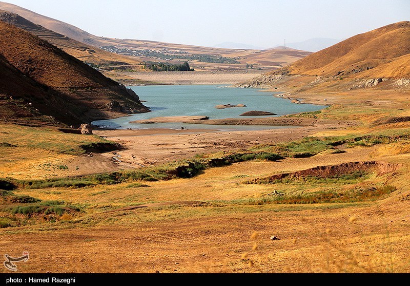 کاهش آب سد کینه ورس ابهر