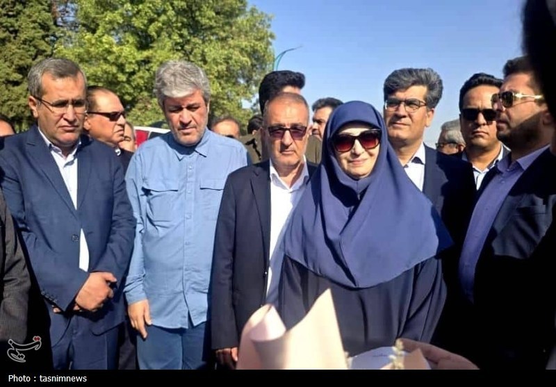 پست برق ۱۳۲ کیلوولت باشت با حضور معاون رئیسجمهور افتتاح شد