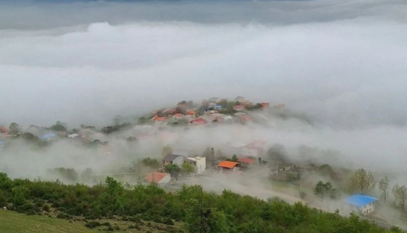 کاهش شدت گرمای هوا در آسمان مازندران
