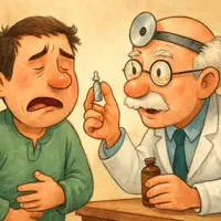 داروی چشم برای شکم‌درد؟