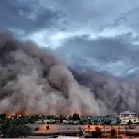  لحظه ورود طوفان ویرانگر به فینیکس