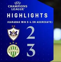 خلاصه بازی قره‌باغ 2-3 فرانس واروش 