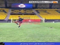 کریستیانو رونالدو و تمرین ضربات کاشته در تمرینات النصر؛ تصویر واقعی یک قهرمان سیری‌ناپذیر