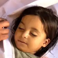  غزه در سوگ دختربچه‌ای که پدرش نخواست سرمای مرگ را بچشد
