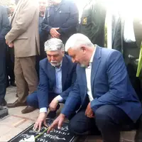 ادای احترام وزیر فرهنگ و ارشاد اسلامی به مقام شهدای کرمان