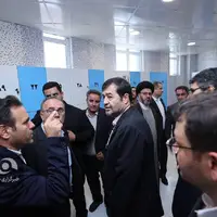 تصاویری از حضور وزیر ورزش در مراسم افتتاحیه استخر سرپوشیده در زنجان