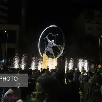 رونمایی از مجسمه «آرش کمانگیر» در کرمان 