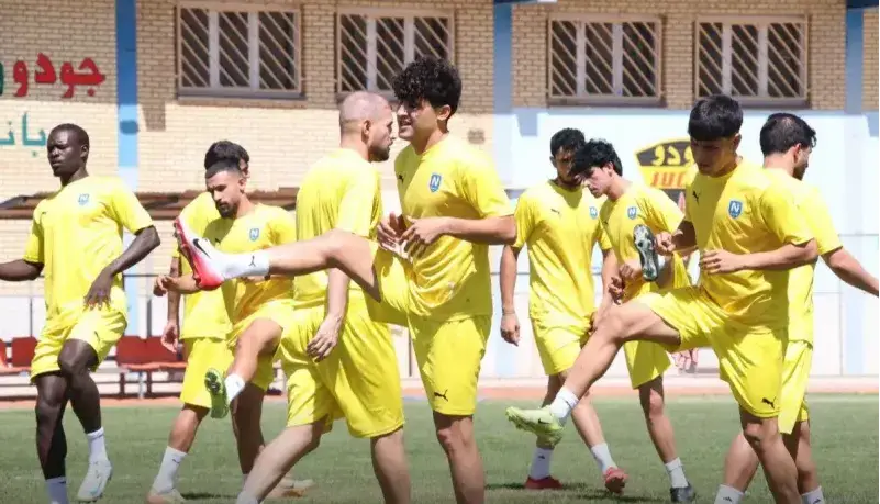 اردوی تیم عراقی در کمپ تمرینی سپاهان