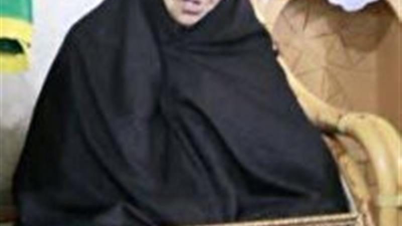 تشییع پیکر همسر شهید والا مقام صفت الله خدری در آسارا