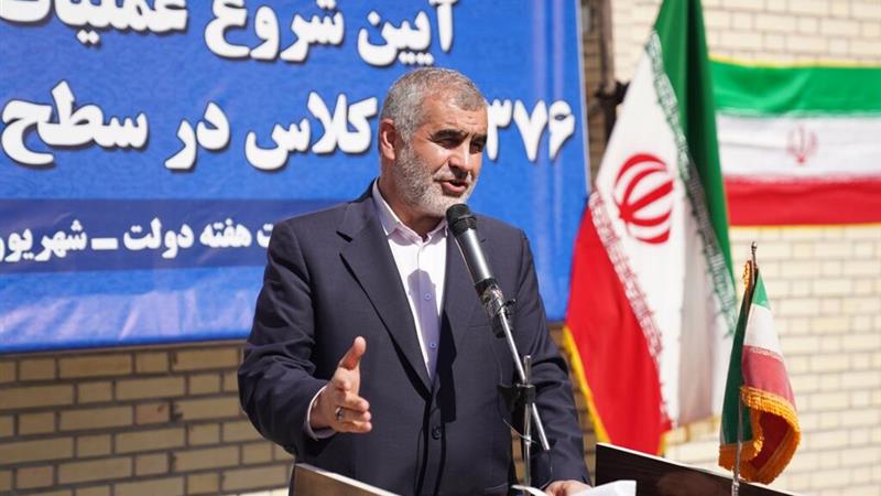 نیکزاد: دولت در تامین فضاهای آموزشی هدفگذاری درستی دارد