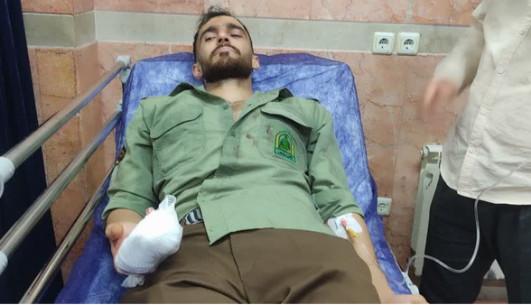 رئیس منابعطبیعی پیگیر درمان جنگلبان مجروح در بابل شد