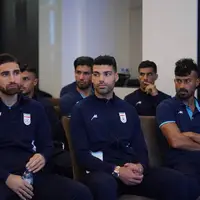 جلسه فنی تیم ملی پیش از بازی با افغانستان