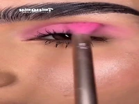 تکنیکی ساده برای زدنِ یک سایه صورتی