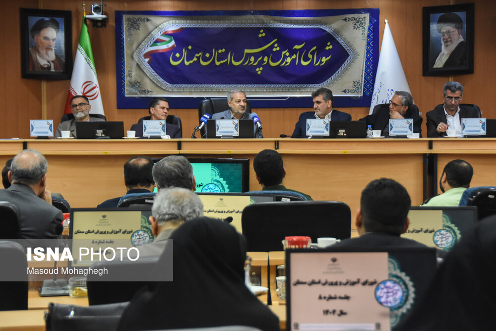 عکس/ سفر وزیر آموزش و پرورش به استان سمنان