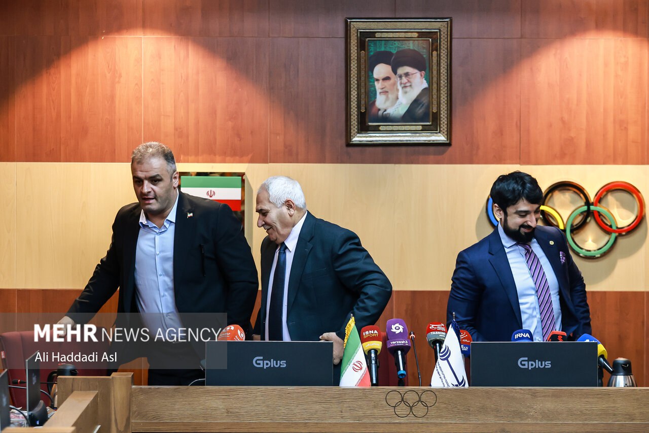 نشست خبری رئیس فدراسیون جهانی وزنه‌برداری