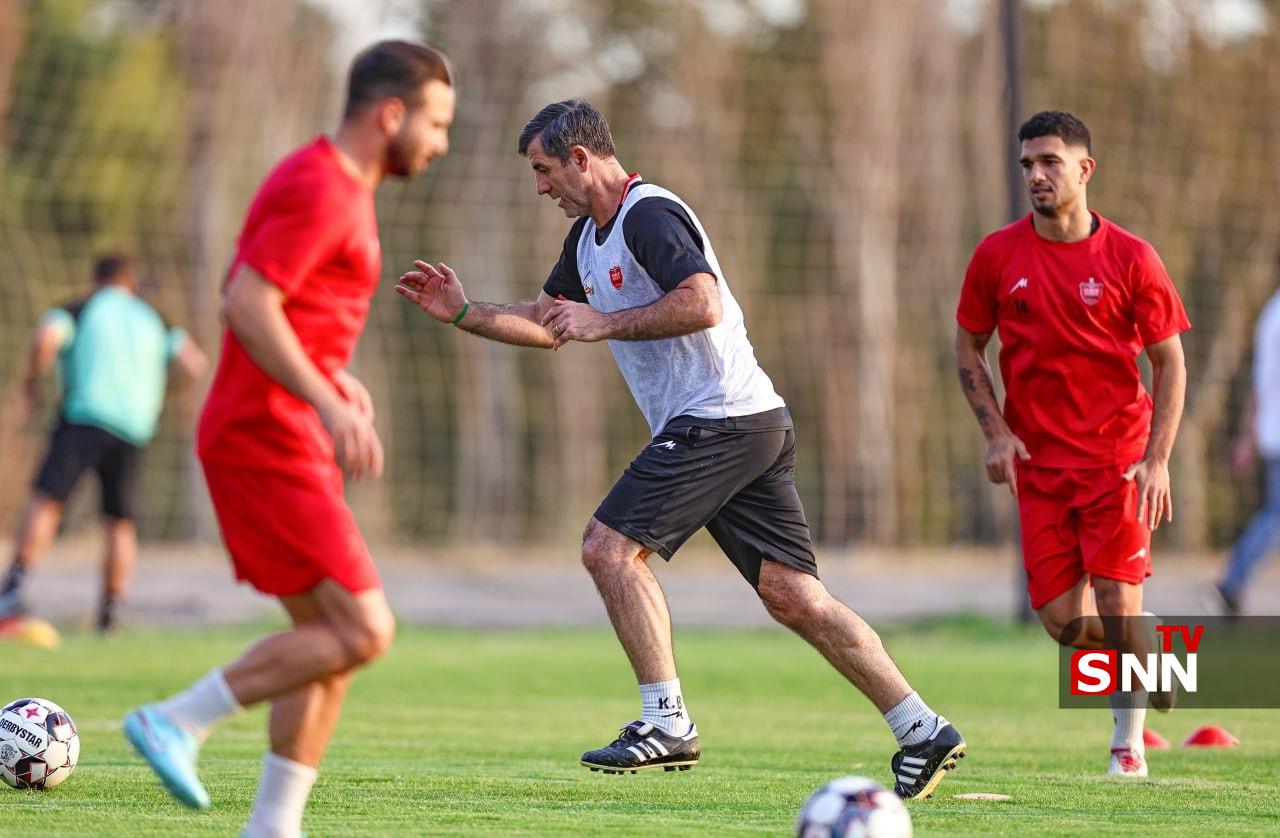 عکس/ تصاویری از تمرین امروز تیم فوتبال پرسپولیس