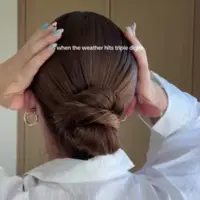 روش‌ استایل ساده و سریع برای جمع کردن مو
