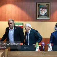 نشست خبری رئیس فدراسیون جهانی وزنه‌برداری