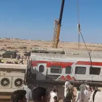 واژگونی قطار در مصر ۳ کشته و ۹۴ زخمی بر جای گذاشت