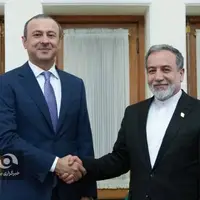 دیدار آرمن گریگوریان با سید عباس عراقچی وزیر امور خارجه  