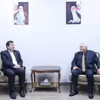تصاویری از دیدار رییس فدراسیون جهانی وزنه‌برداری با وزیر ورزش و جوانان