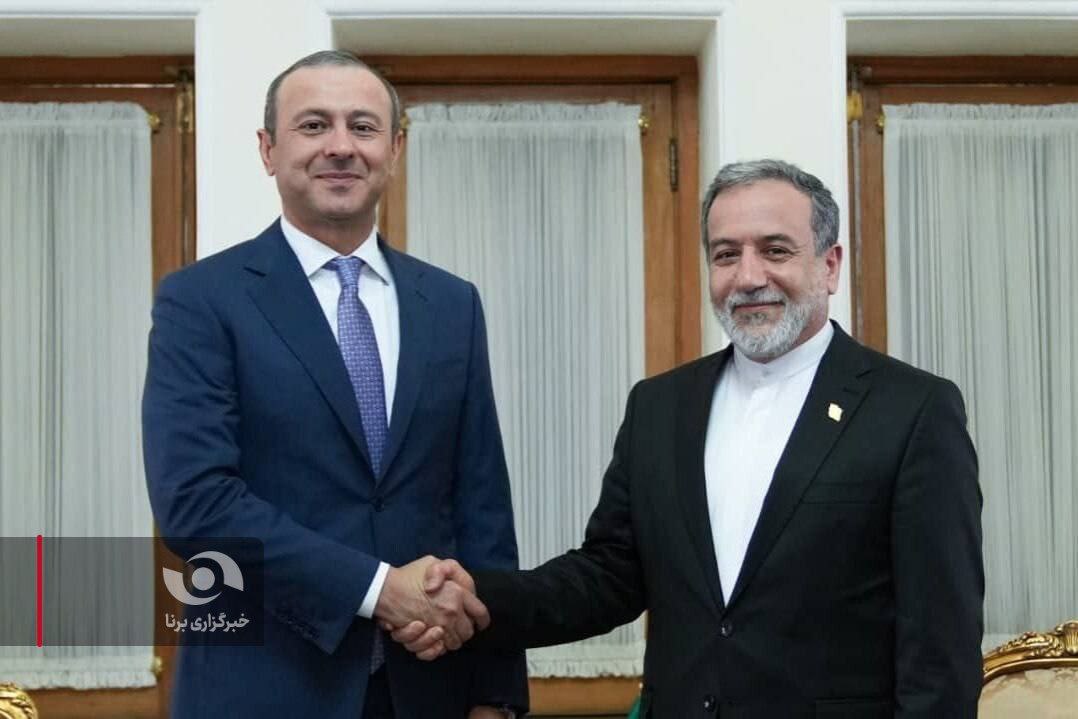 دیدار آرمن گریگوریان با سید عباس عراقچی وزیر امور خارجه  
