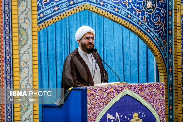 تذکر حاج‌علی‌اکبری به شعاردهندگان در نماز جمعه تهران