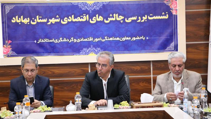 معاون استاندار یزد: توسعه اقتصادی بهاباد با رفع موانع تولید شتاب می‌گیرد