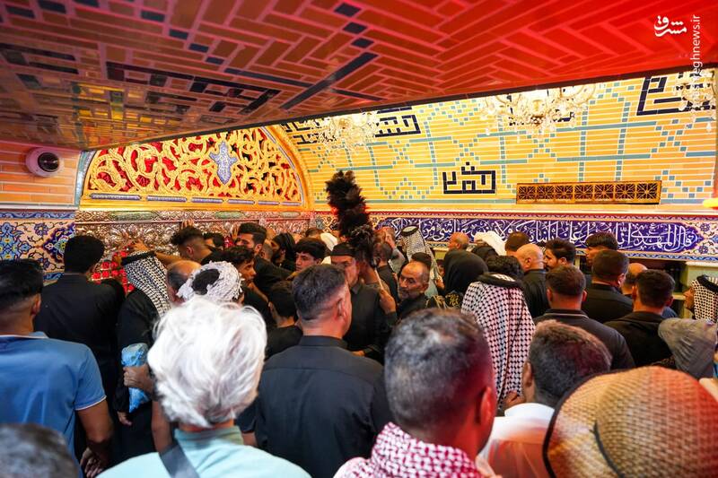 عکس/ خیل عظیم زائران در سامرا برای شهادت پدر امام زمان(عج)